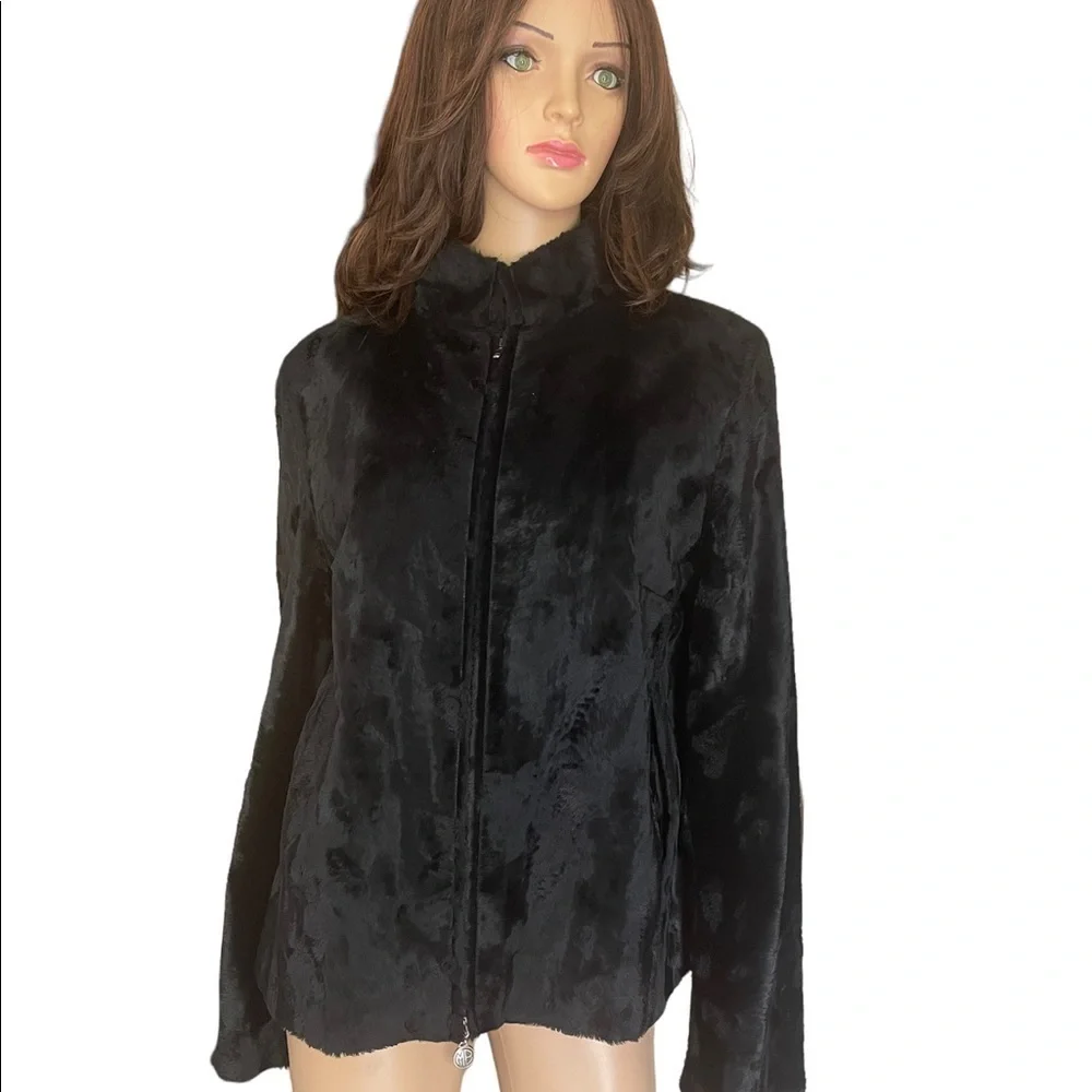 Vintage Barsoto Mario black jacket/coat size 46‎